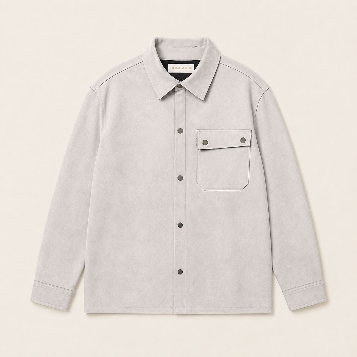 Grey — The Sorrento Overshirt