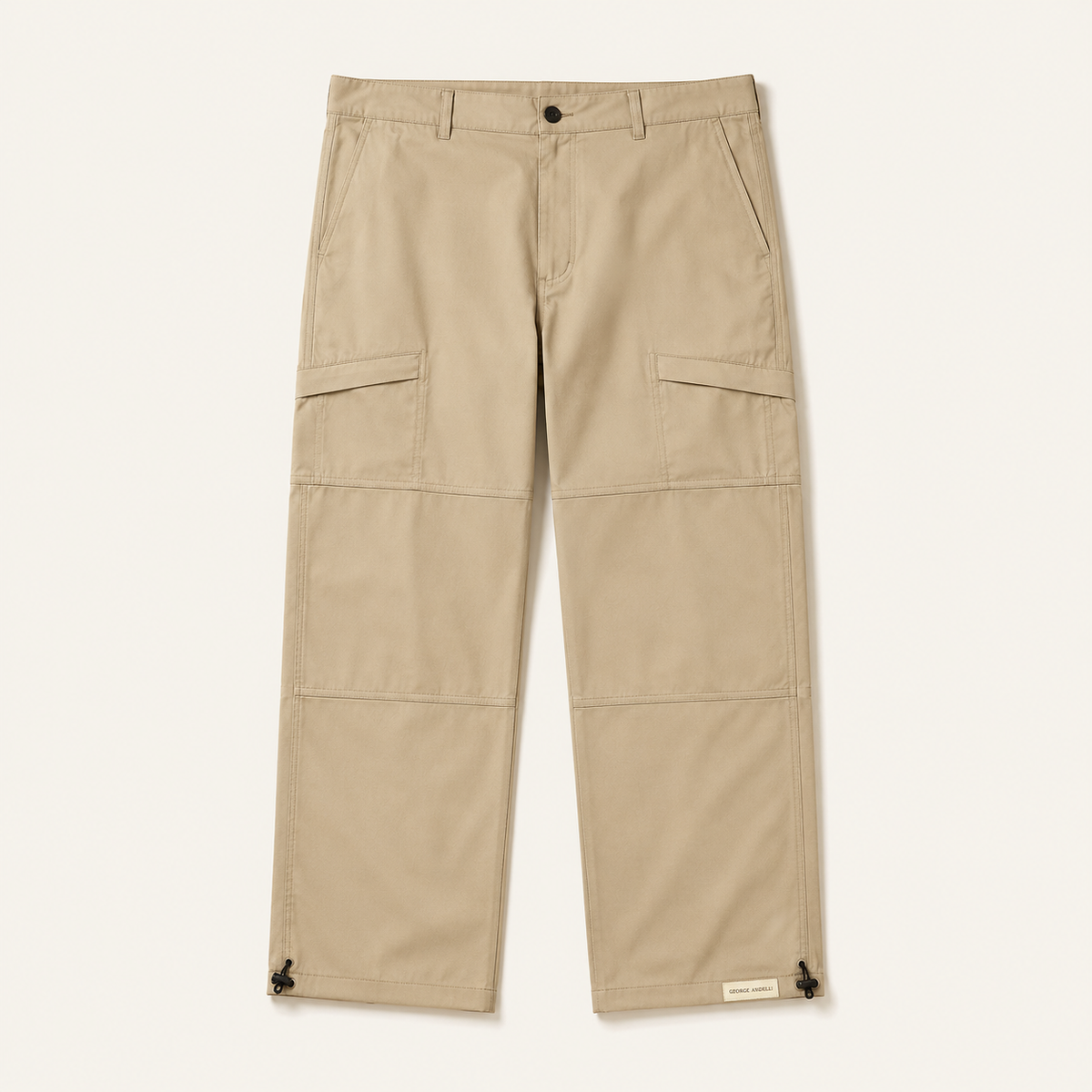 Khaki — The Huston Cargo Trousers