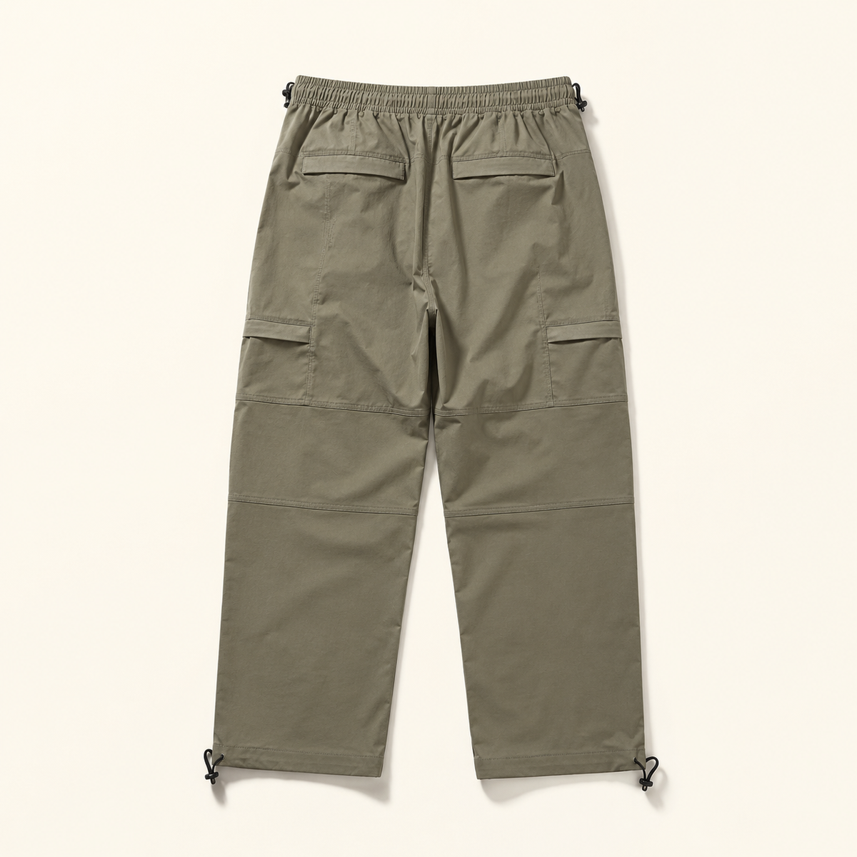 Unisex Black Spring Autumn Lightweight — The Trento Utility Trousers
