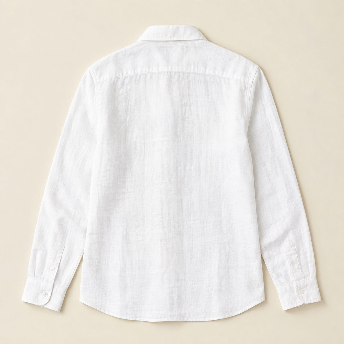 White — The Riviera Linen Shirt