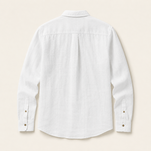 White — The Astolfo Linen Popover