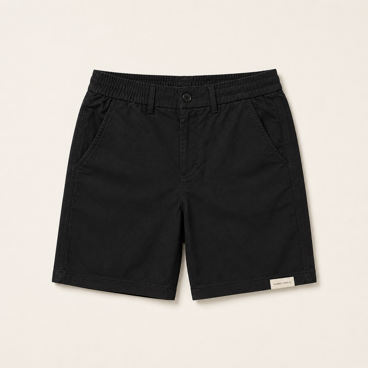 Black — The Amalfi Chino Shorts