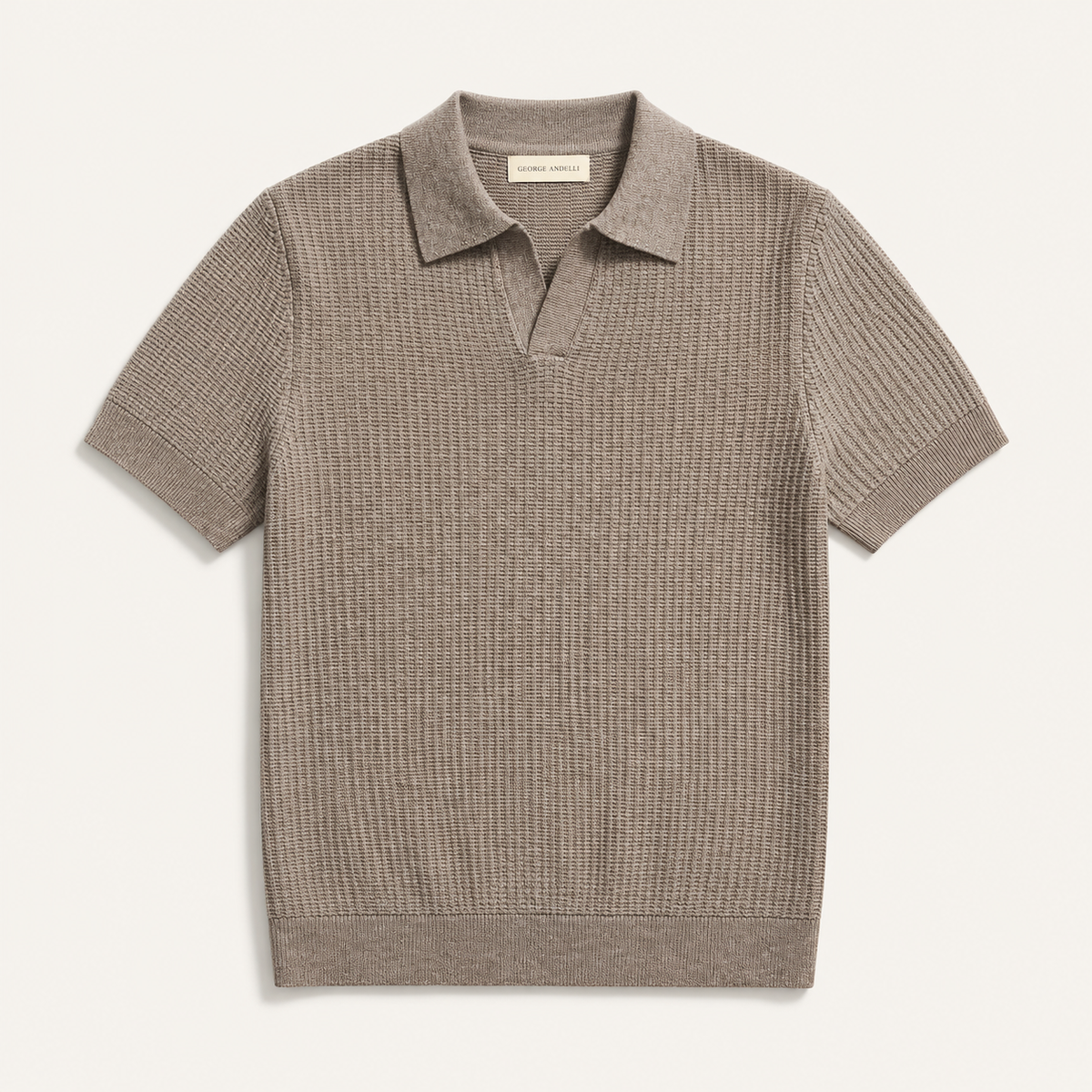 Mink — The Alden Knit Polo