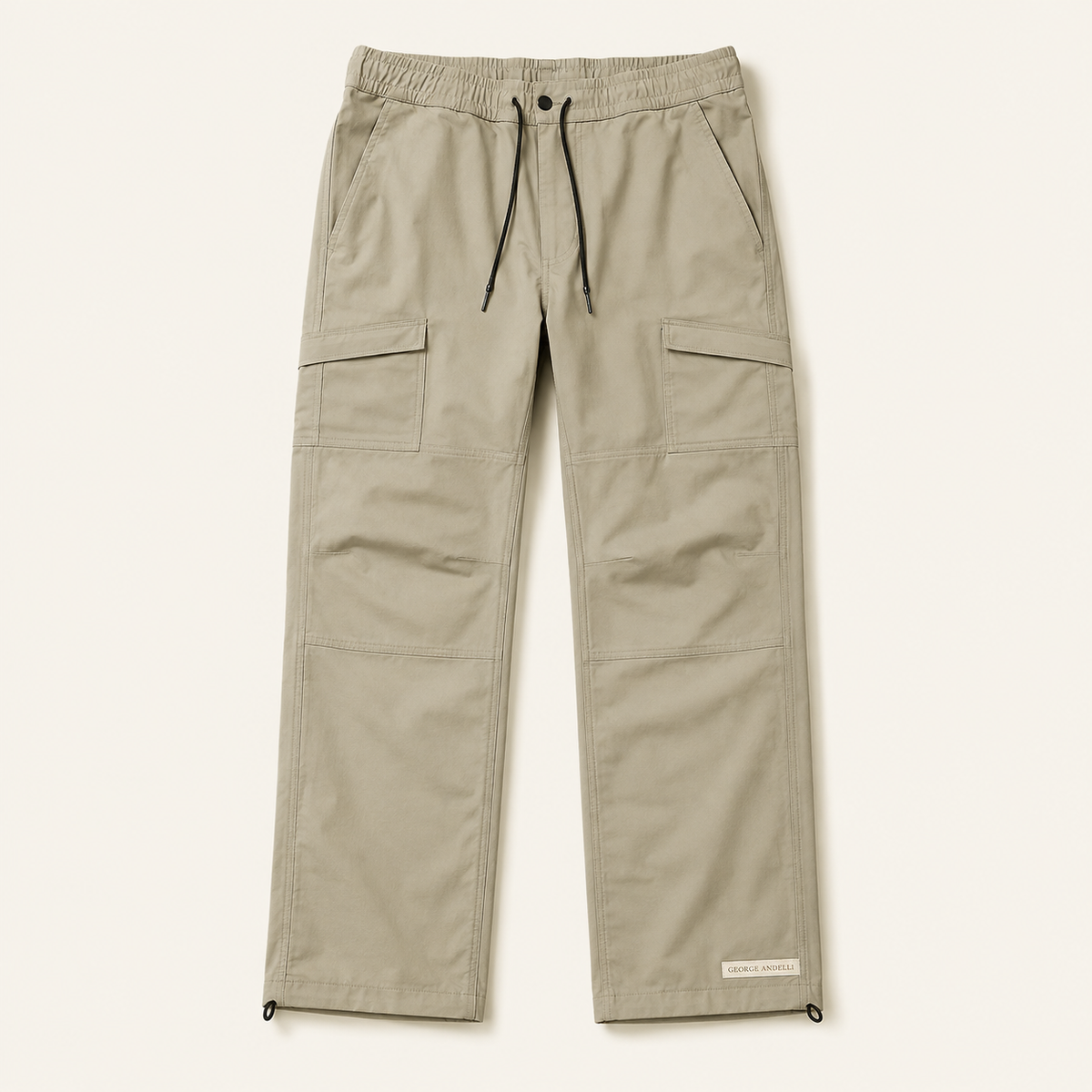 Stone — The Huston Cargo Trousers