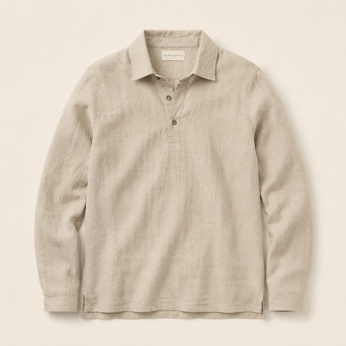 Sand — The Astolfo Linen Popover