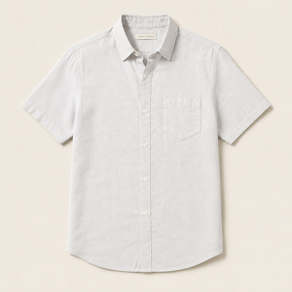 White — The Ostuni Cotton Shirt