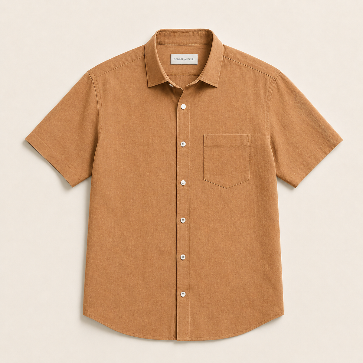 Caramel - The Ostuni Cotton Shirt