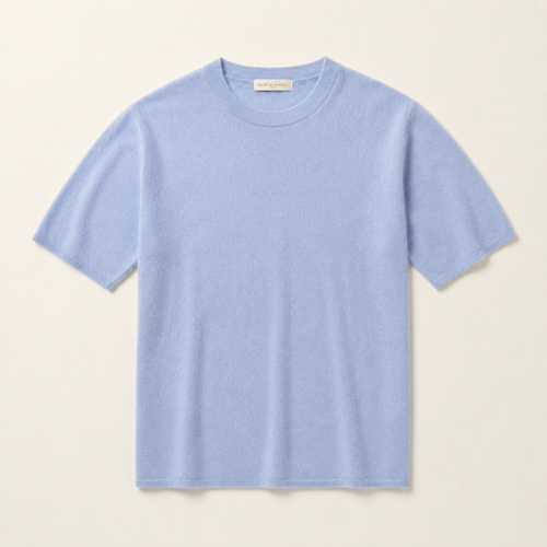 Sky Blue — The Auro Knit Tee