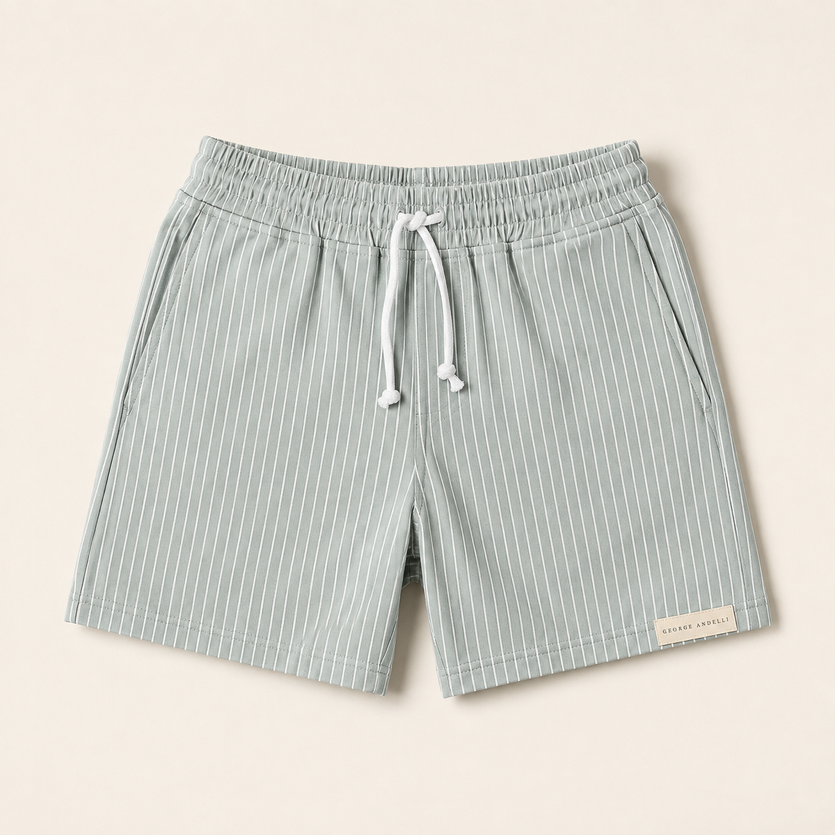 The Positano Shorts — three-quarter view