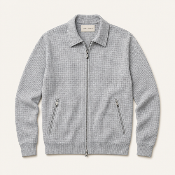The Antonino Zip Knit — Sweater