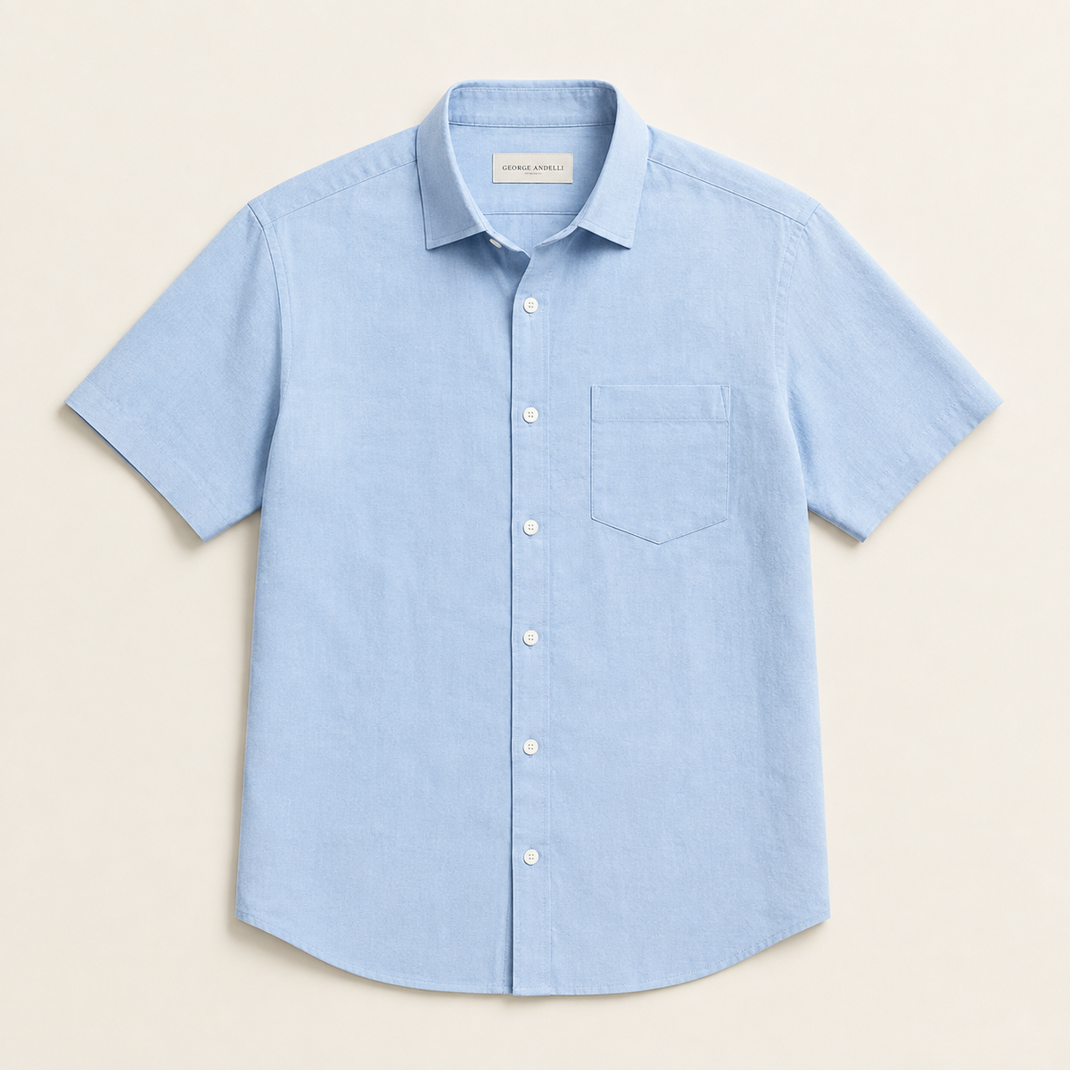 The Ostuni Cotton Shirt — three-quarter view