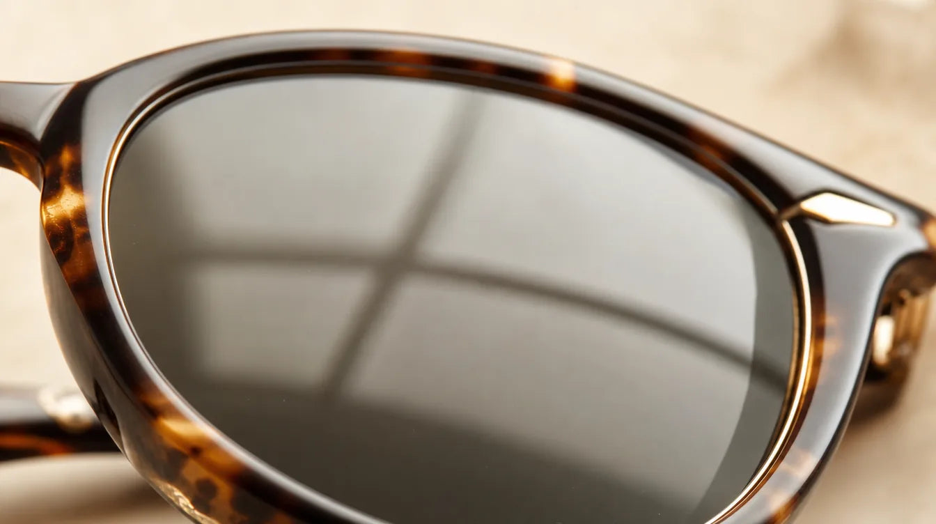 Polarised CR-39 lens