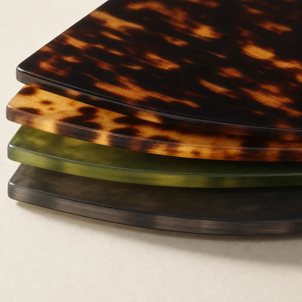 Layered acetate sheets