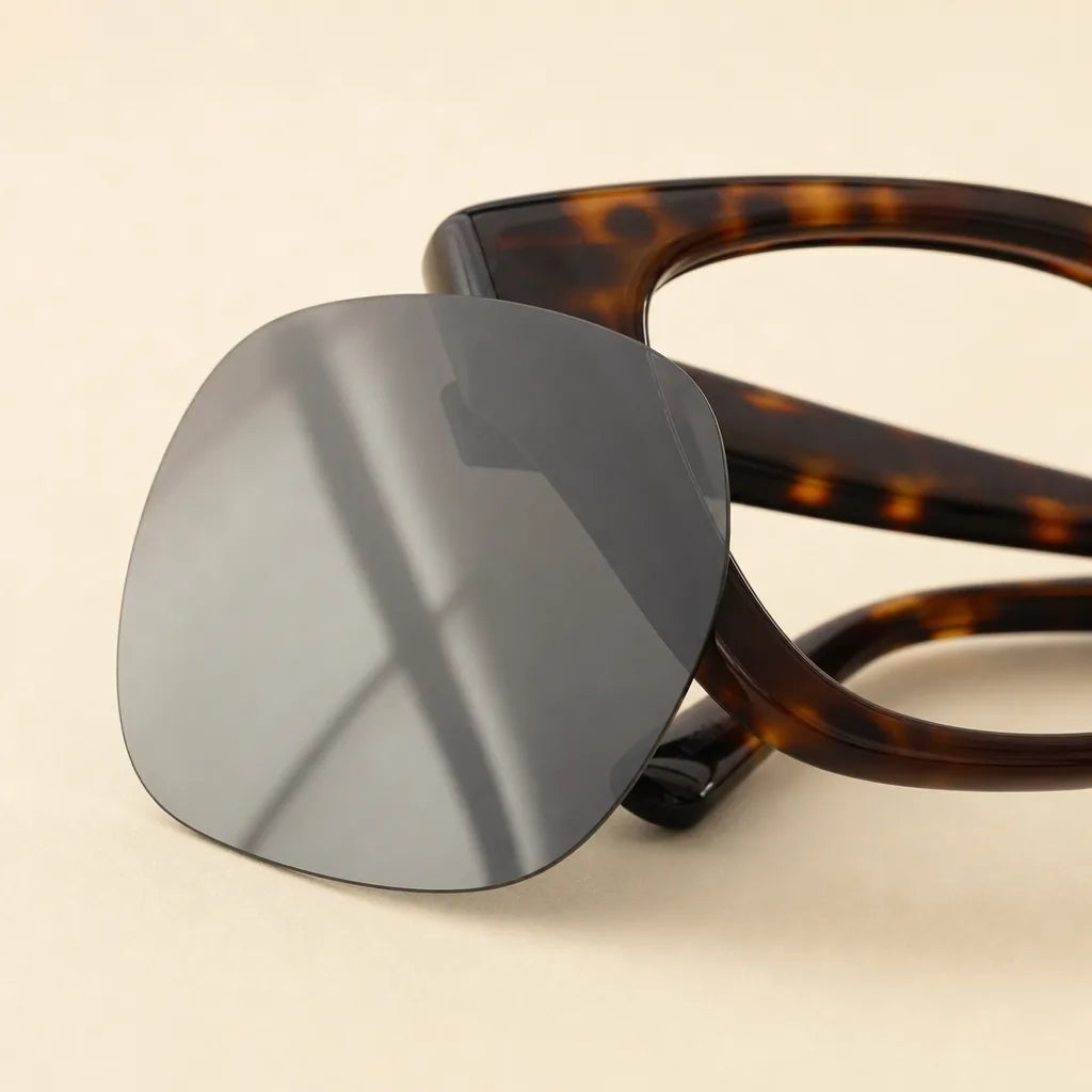Polarised CR-39 lens